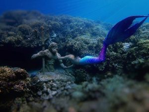 underwater statues in alegria cebu